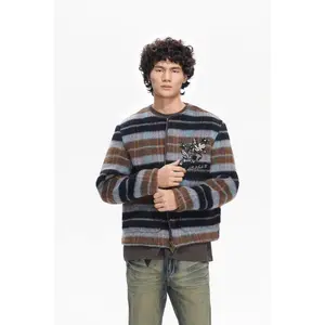Velour Jacket Brown