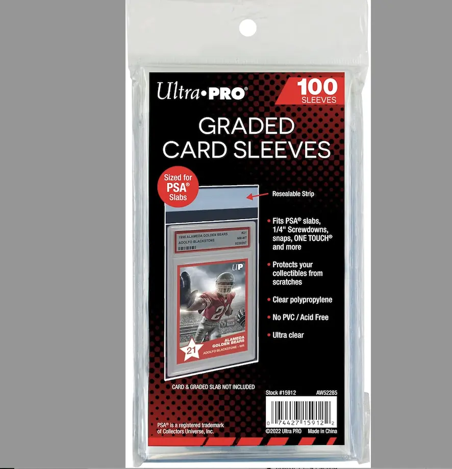 Ultra Pro Graded Card Sleeves (Pack of 100)