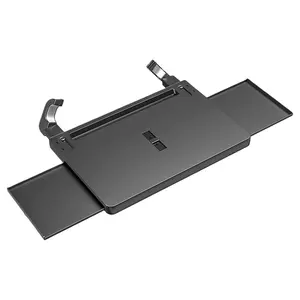 Car Steering Wheel Tray with Dual Slide-Out Trays Car Steering Wheel Desk Adjustable Food Table for Car for Eating Food Drink and Writing Laptop Work