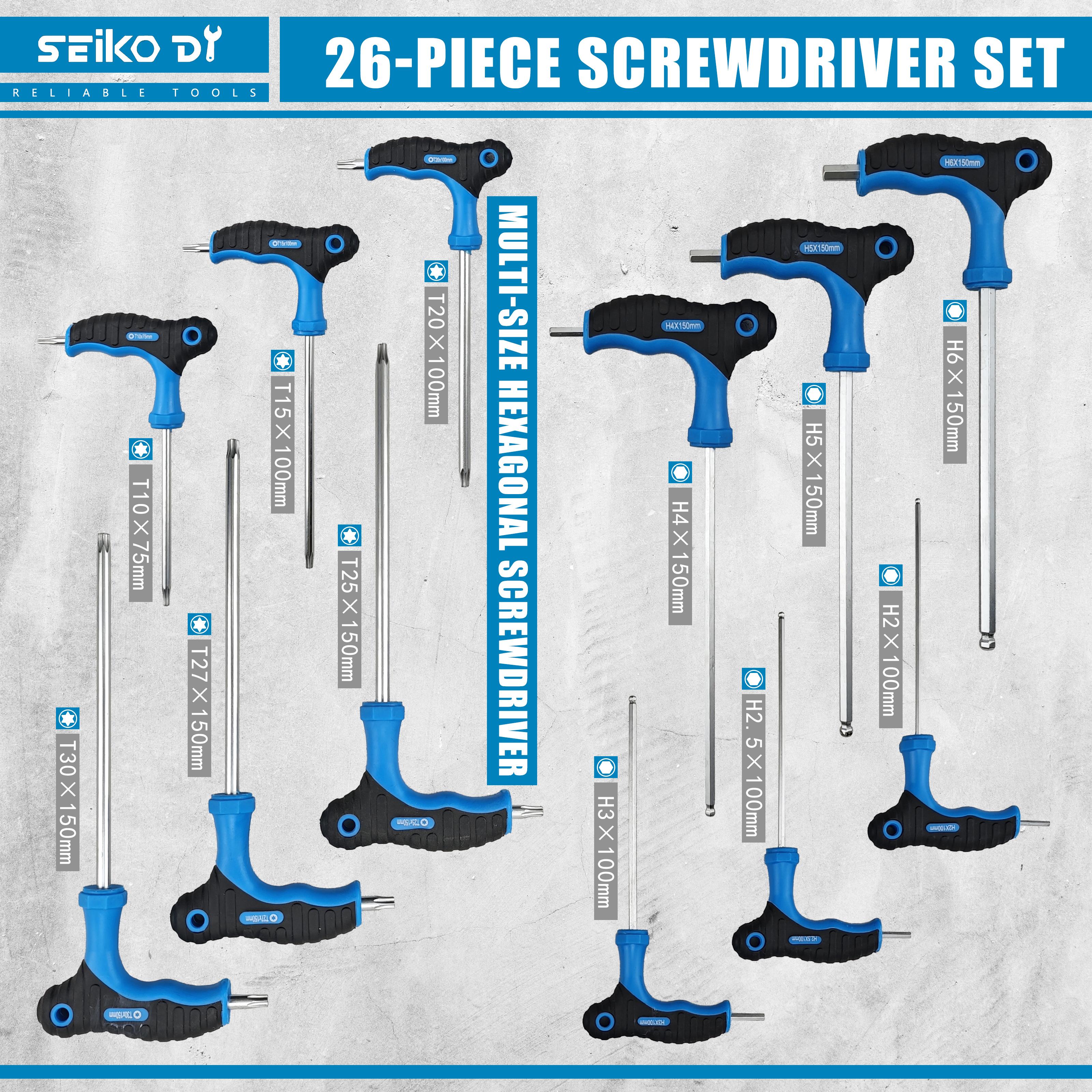 Hexagonal screwdriver set Hexagonal screwdriver set