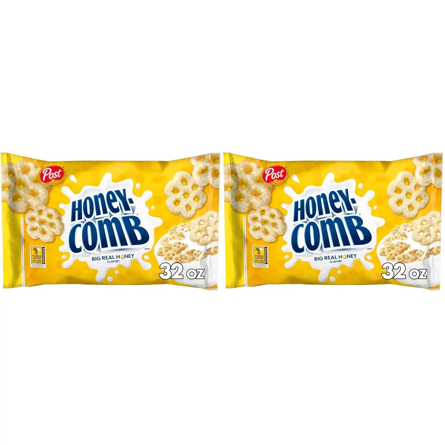 Honeycomb® Honey Flavored Sweetened Corn and Oat Breakfast Cereal, 19 oz Box