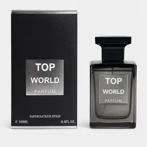 Top World Cologne for Men 3.4oz / 100ml Eau de Parfum – Bold, Long-Lasting Men's Fragrance