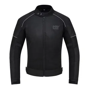 Men’s Motorcycle Mesh Riding Jacket – Breathable 600D Textile – Lightweight Summer Protective Jacket