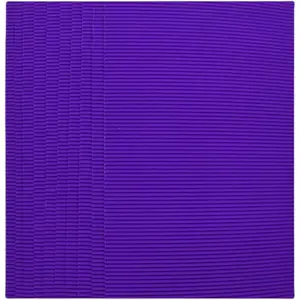 10 Sheets Colored Corrugated Cardboard Sheets Bright Corrugated Paper Sheets Decorative Corrugated Paper for DIY Art Crafts Signs Projects 8.3 x 11.7 Inches (, 8.3X11.7 inch)