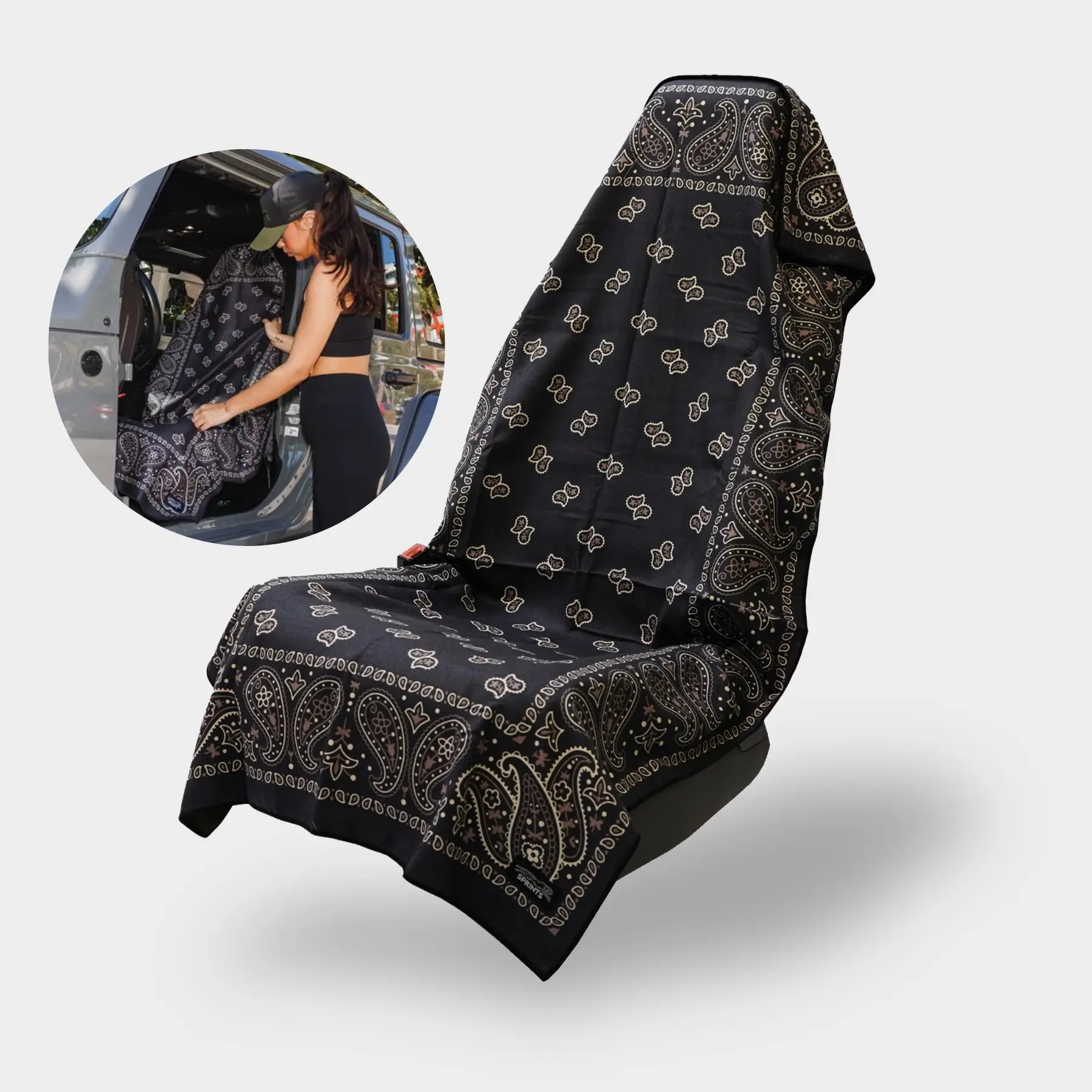 Car Seat Cover Towel, Universal Car Seat Cover, Fits All Cars, Trucks and SUVs, Yoga Towel, Outdoor Towel, Pool Chair Towel, Anti-Sand Towel, Water Resistant, Sand Resistant Towel Towel Seat Covers For Cars Car Seat Accessories