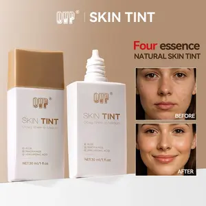 Oil Control Long-Lasting Foundation Liquid, Lightweight Hydrating Concealer Primer, Flawless Glow Finish Makeup Base, Perfect for All Skin Types, Flawless Skin Tint