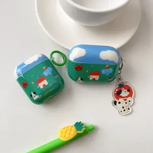 [Communication A2005] Cute cartoon house small animals suitable for AirPods4 protective case AirPodsPro2 Apple earphone cover wireless bluetooth
