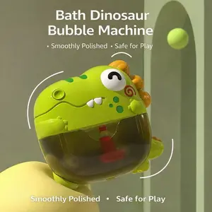 Cute Bath Dinosaur Bubble Machine – Automatic Bubble Toy for Kids (3+)