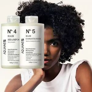 hampoo No. 4 and Conditioner No. 5 Set Eliminates frizz and reduces breakage— Professional repair for damaged hair, adds shine and leaves hair feeling silky smooth. Suitable for all hair types.
