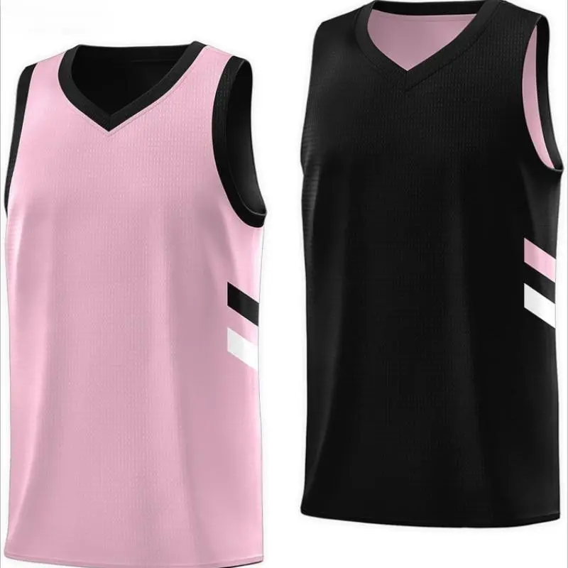 KXK Blank Youth Reversible Basketball Jersey,Sports Athletic Practice Basketball Shirt 90s Hip Hop Clothing for Boys Girls