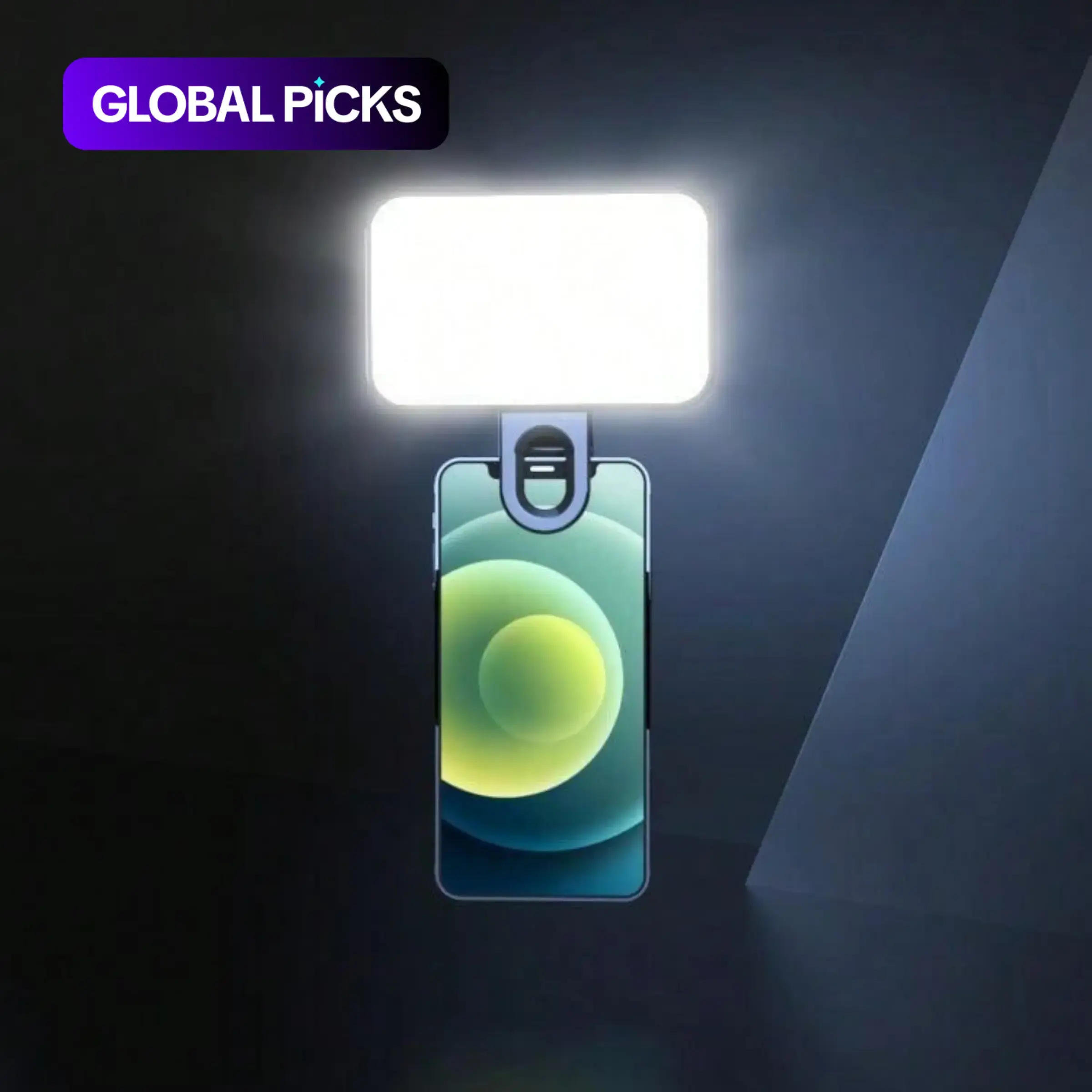UEGOGO Clip-On Fill Light, USB Rechargeable Mini LED Selfie Light - 3 Color Temperature Modes, Portable Clip-On Fill Light for Video Conferences, Vlogging, Smartphone Mobile Phone Accessories, Vlogging & Streaming Equipment #GLOBALPICKS spring break