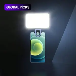 UEGOGO USB Rechargeable Clip-On LED Selfie Light - 3 Color Temperature Modes, Portable Mini Fill Light for Video Conferences, Vlogging, Cell Phone/Computer Accessories #GLOBALPICKS spring break