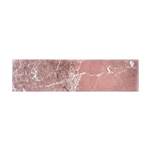 Rojo Imperial Strip Marble 6X24