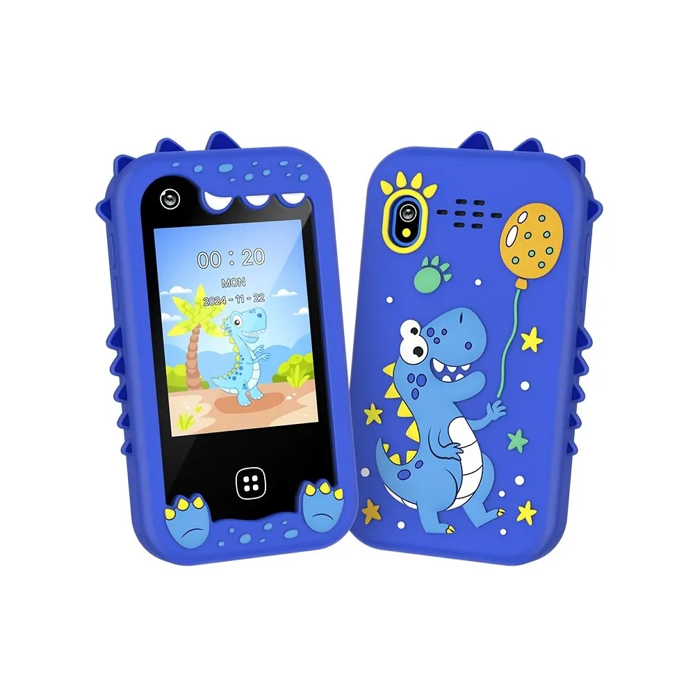Unicorn Kids Camera Phone Toy, Educational Toy Phone for Ages 4-6, Dual Camera, Music, Photos, 17 Games, Flashlight & Alarm Clock Gift for Girls Boys