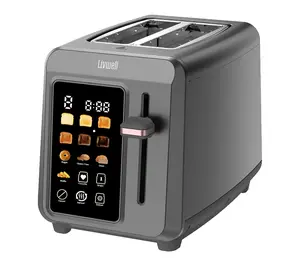 Livwell Smart Touch 2 Slice Metal Toaster, Gunmetal