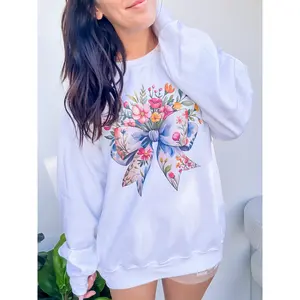 Spring Bow Graphic Top