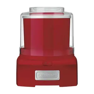 Cuisinart 8339566 11.26 x 9.06 x 9.17 in. 1.5 qt. Ice Cream Maker, Red
