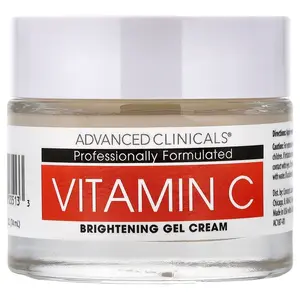 Advanced Clinicals Vitamin C, Brightening Gel Cream, 2.5 fl oz (74 ml)