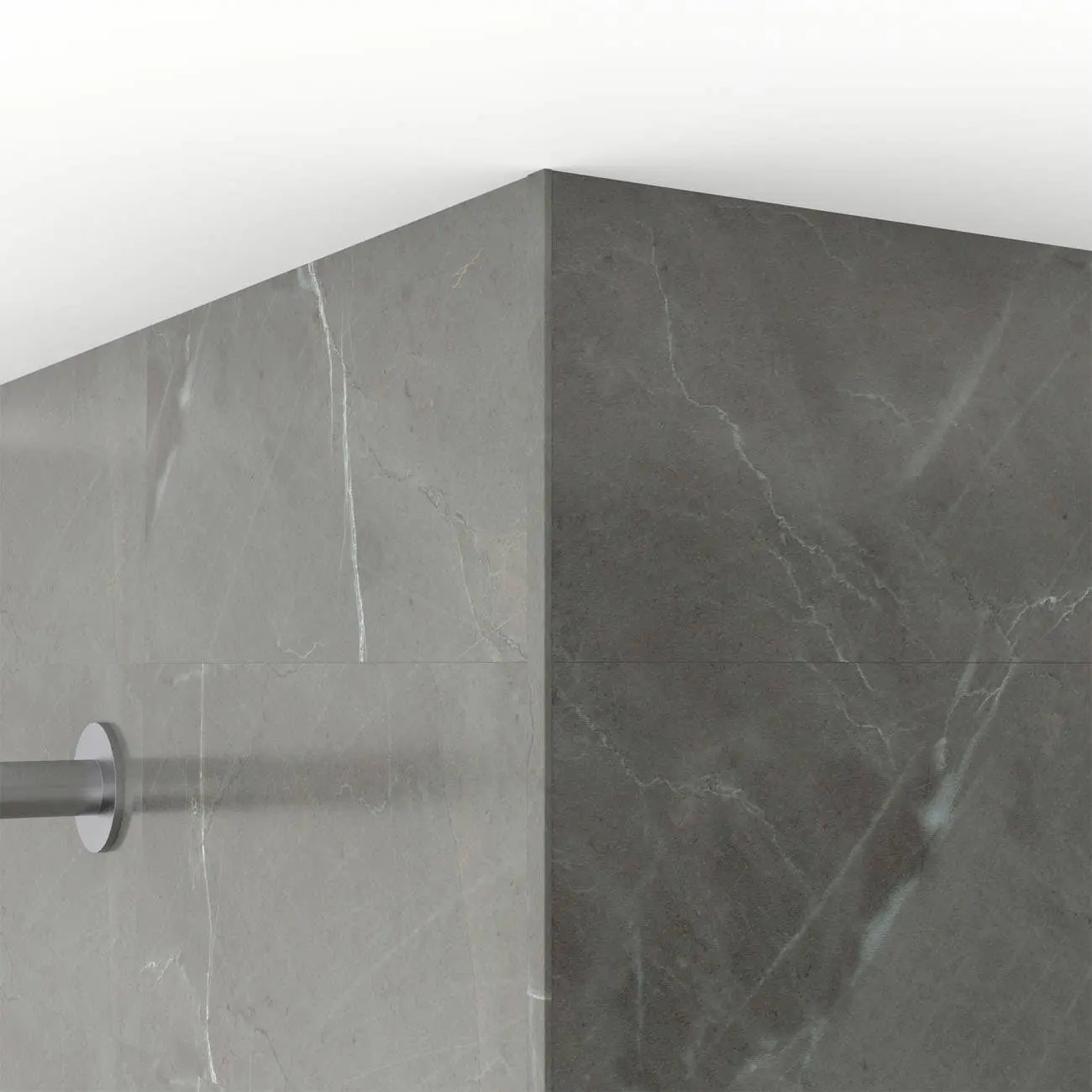 Mason Hill Edge Trim 94 Inch Marble Dark Grey