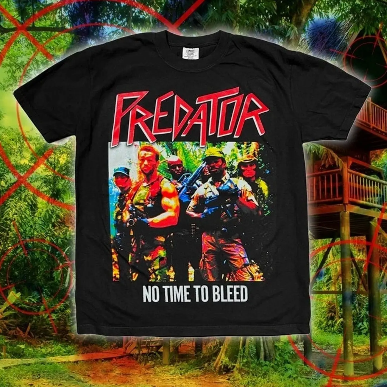 1987 No Time To Bleed Tour Tee Unisex Short Sleeve Shirt  S-5XL 0