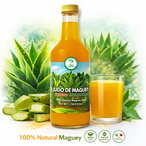 Maguey Juice 1000 ml 1 L Pure Agave Vegan 100% Artisanal Non-GMO Natural Digestive Support Rich in Vitamins B2 B3 C Iron Calcium Magnesium Zinc Made in Mexico