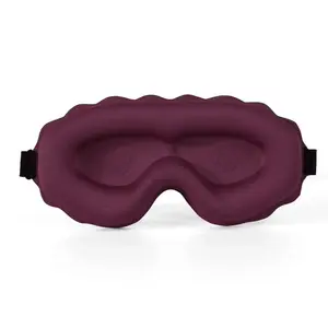 3D Advanced Sleep Mask, Ultra Soft Skin-Friendly Eye Mask, Light-Blocking Eye Mask with Lash Extension Design, Travel Nap Eye Mask, Blackout Sleep Mask