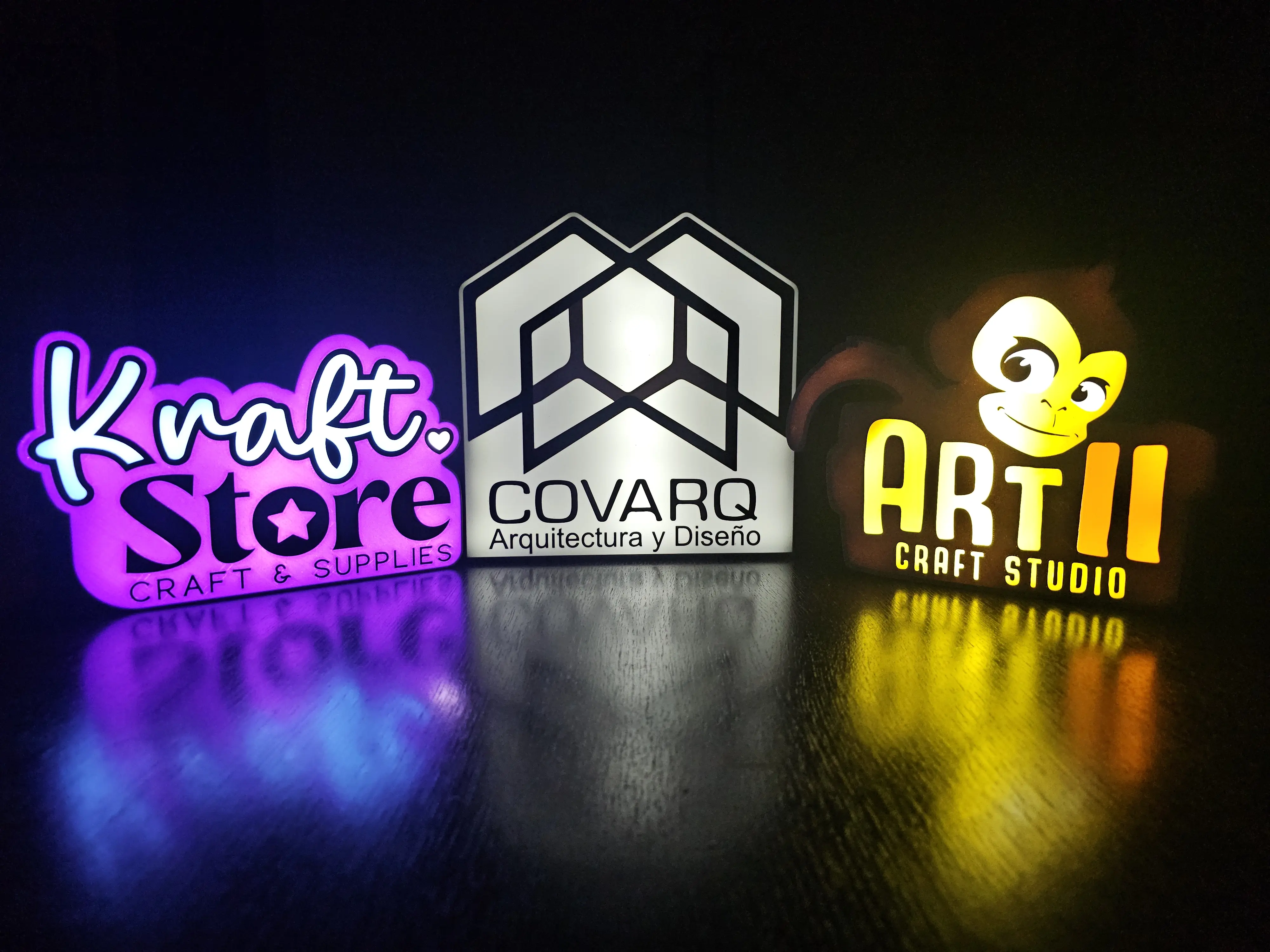 Personalized Logo Light - Customized LED Lamp with Full Customization, 3D Printing PLA, Compact Design, Ideal for Business & Personal Use
