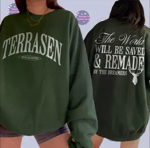 Terrasen Sweatshirt, Throne Of Glass Quote Sweater, Aelin Galathynius Rowan Manon Blackbeak Licensed SJM Universe Merch Bookish Gift