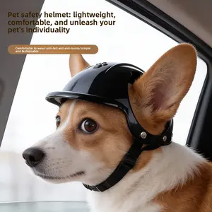 Pet Cat Dog Safety Helmet, Upgraded New Pet Motorcycle Helmet, Pet Accessory Headwear, Cool Photo Prop, Essential Outdoor