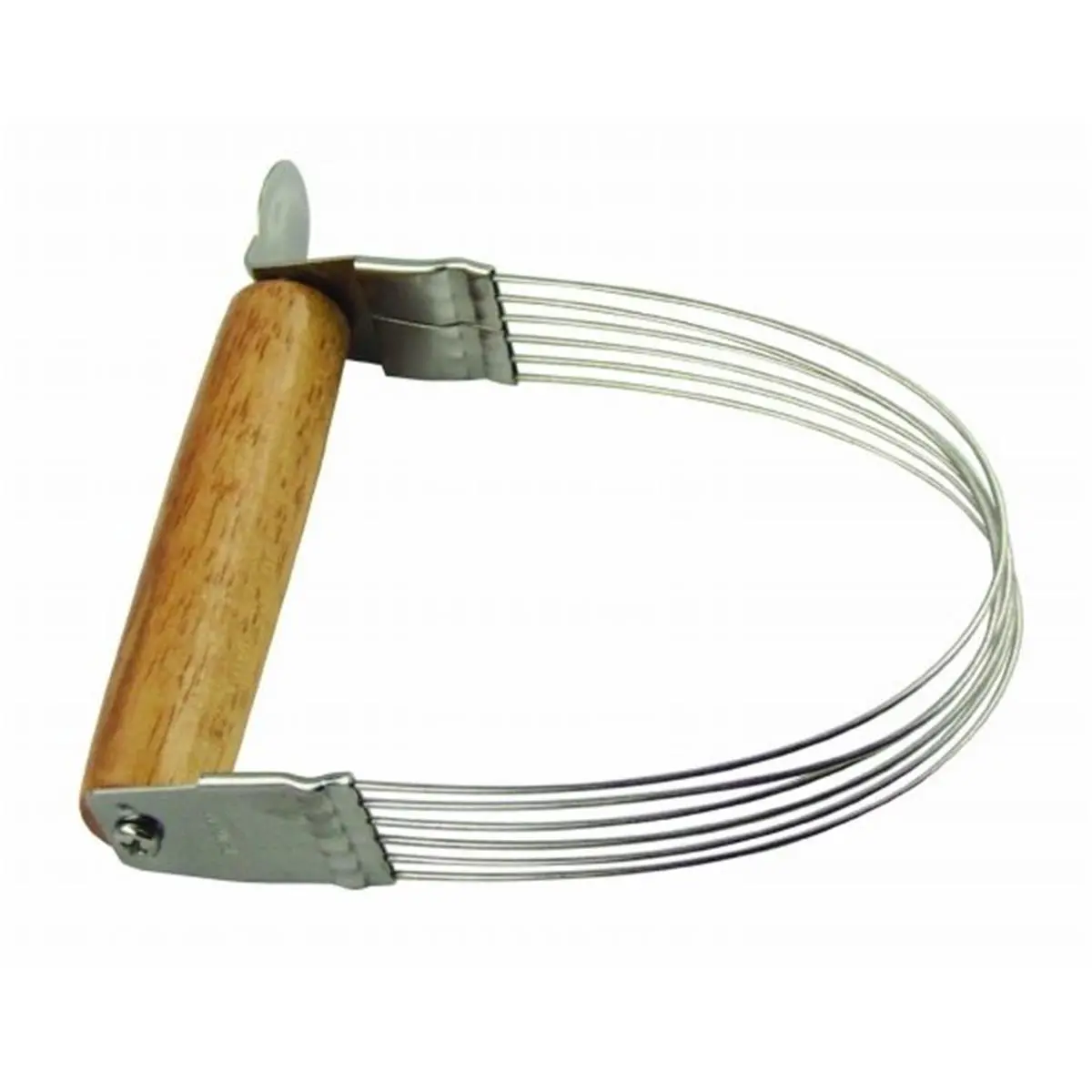 Foxrun 8544 Sturdy Wooden Lightweight Wire Pastry Blender, Essential Kitchen Utensil for Baking Prep