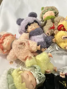 MIMI Leisurely Elf Series Vinyl Plush Collectible Pendant Adorable Soft Plushies for Collectors with Unique Designs and Cozy Textures