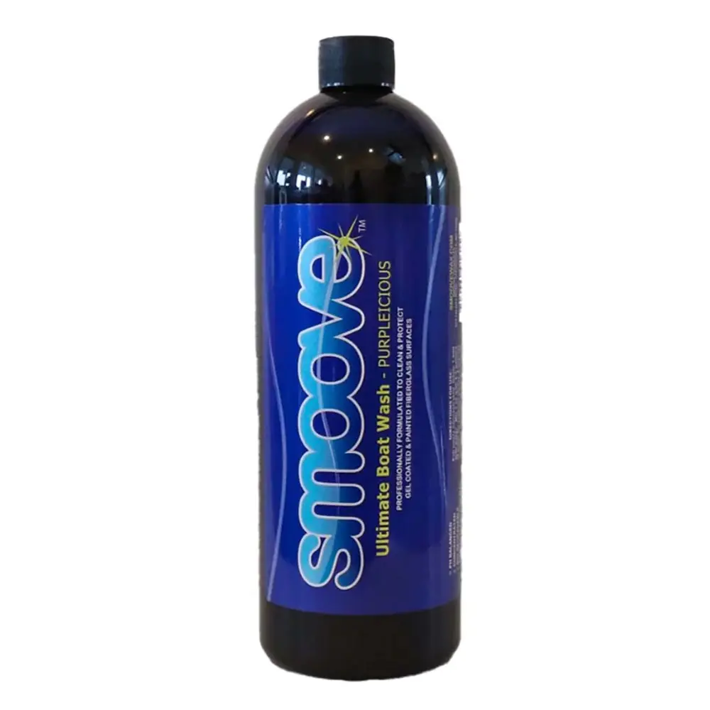 Smoove Purplelicious Ultimate Boat Wash Quart Marine Boat Cleaner Concentrate