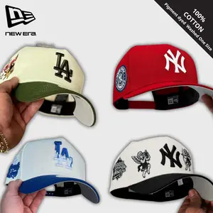 MLB New Era NY Yankees LA Dodgers Snapback Baseball Cap – Adjustable 9FORTY 9FIFTY 59FIFTY Hat for Men Women, Premium Team Logo Embroidery, Curved Brim Streetwear Fashion, Urban Lifestyle Accessory, Hip Hop Style, Baseball Fan Essential