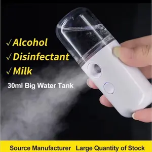 Nano Mist Sprayer Keychain - Handy Portable Water Dispenser, Fashion Accessory with Facial Hydration Function, Travel-Ready Daily Use Item