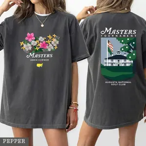 [SALE OFF 50%] Comfor Colors Masters Amen Corner Floral VintageT-Shirt, Augusta National Golf Club Graphic ng Flower Golf Shirt, Unisex Casual Streetwear TeeTee, Retro Acid Shirt, Golf Lover Gift, Spri U1