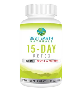 15-Day Detox Cleanse – Gentle Colon Cleanse, Bloat Relief & Gut Health Support for Men and Women