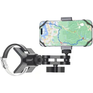 BarGrip Phone Mount for UTV Roll Bars of All Shapes - Compatible with Polaris, CanAm, Honda, Kawasaki, Yamaha, Wildcat - 360° Rotation for 1"-2" Cages RZR, UTV Smartphone Accessories