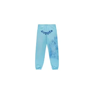 Sp5der OG Web V2 Spray Sweatpant Light Blue (men) by StockX