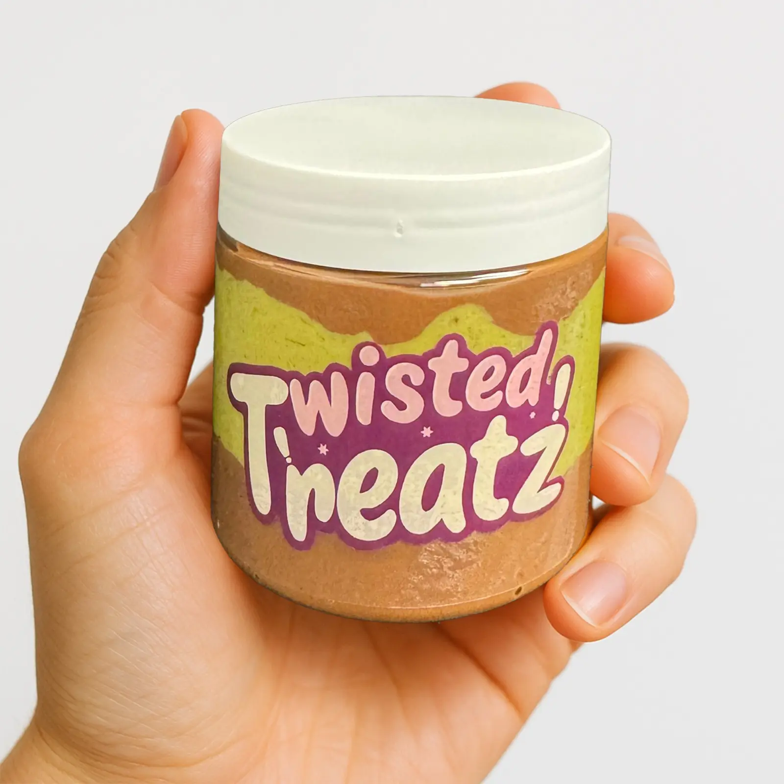 Dubai Chocolate Bar in Jar with Kunafa Filling