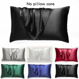 Satin Pillowcase, 1 Pc Soft Breathable Pillowcase without Filler, Pillow Protector for Hair and Skin, Silky Satin Bedding for Home Bedroom