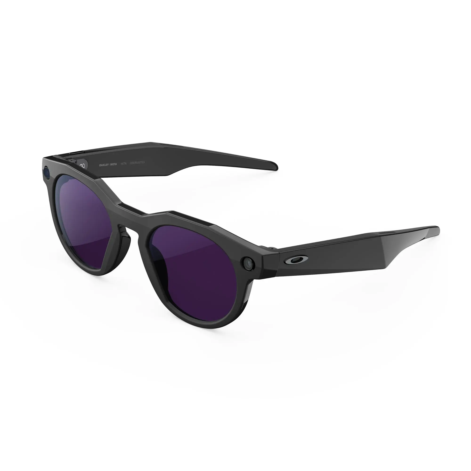 Oakley Meta HSTN, Black / Clear to Amethyst Transitions® Oakley Meta HSTN, Black / Clear to Amethyst Transitions®