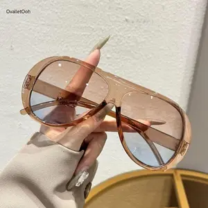Women's Oversized Retro Square Sunglasses - 2026 Vintage Street Style, UV400 Tortoiseshell Shades with Rhinestone Embellishments, Sporty Protective Gear for Summer Outdoor Travel, Fashion Accessory
