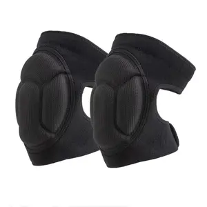 Knee Pads for Women & Men, Dance Knee Pads Volleyball Knee Pads for Women Men Wrestling Knee Pads Wrestling Gear, Crash Pad Snowboarding Gear Knee Protector Soft Knee Pads for Work (Large, Black)