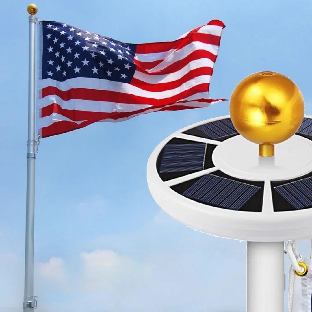 Official Flagpole Bundle: 20ft Telescoping Flagpole