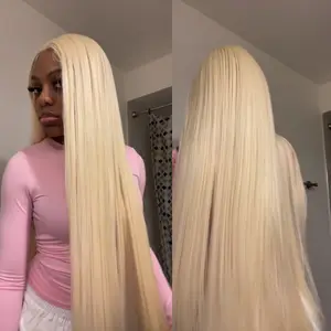 38 Inch Long Straight Lace Wig Lace Front Wig Cosplay Wigs For Women synthetic lace front wigs