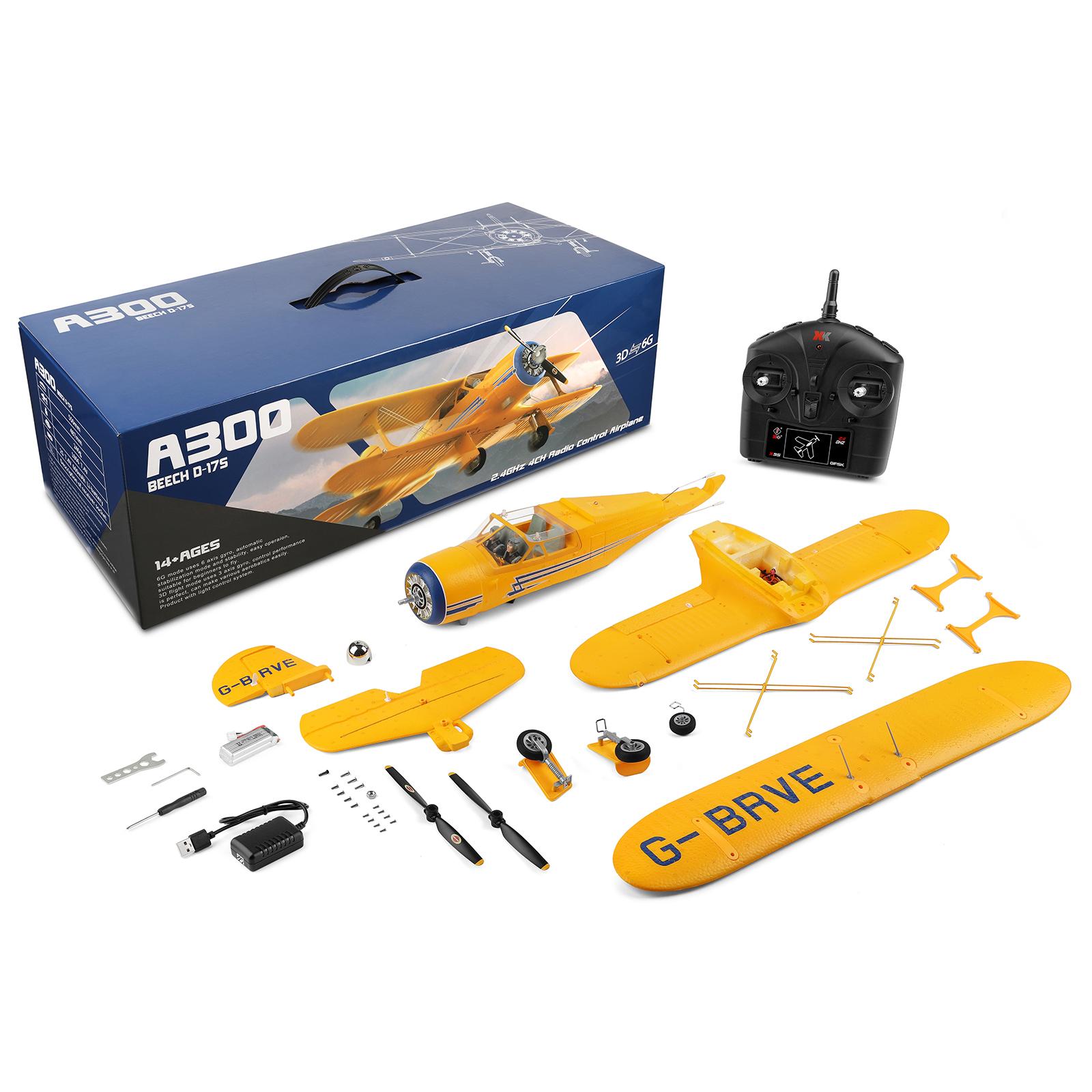 Brushless RC Airplane D-17 A300 With Lights 6G/3D Mode 2.4Ghz Kid Toy Brushless RC Airplane D-17 A300 With Lights 6G/3D Mode 2.4Ghz Kid Toy