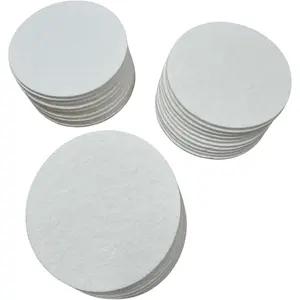 Ceramic Fiber Paper Kiln Paper 1/8" thk x 4" Round 30 pcs High Temperature Insulation Gasket or Liner Paper for Kiln Stove Furnace Glass Fusing