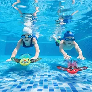 🏊 2Pcs Underwater Glider Toys, Powered Swim Training Toys, Adjustable Tail Fin, Summer Pool Fun Gifts for Kids & Teens