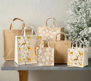 Kringle Express 24-pc Reusable Gift Totes & Hang Tags