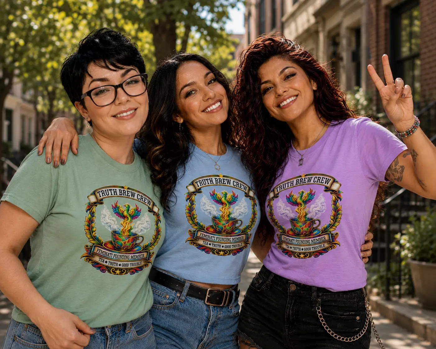 Truth Brew Crew Tee | Christina Talks Tea Exclusive Collaboration